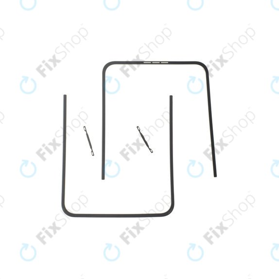 Samsung Galaxy Z Flip 5 F731B - Set Cadre Frontale + Garnitură De Cauciuc (1buc)