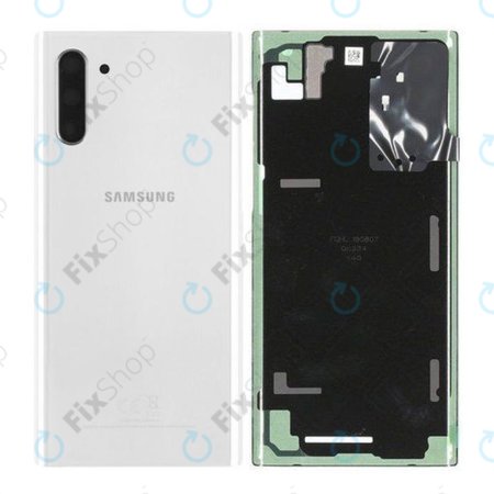 Samsung Galaxy Note 10 - Carcasă Baterie (Aura White) - GH82-20528B Genuine Service Pack
