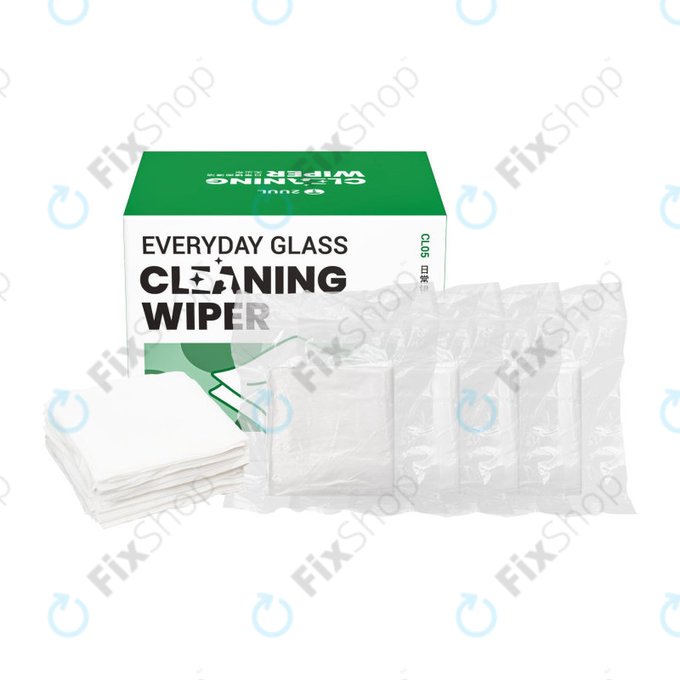 Lavete pentru curățarea sticlei, fără scame, 2UUL CL05, 4x100 buc/cutie