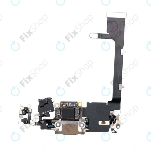 Apple iPhone 11 Pro Max - Conector de Încărcare + Cablu Flex (Gold)