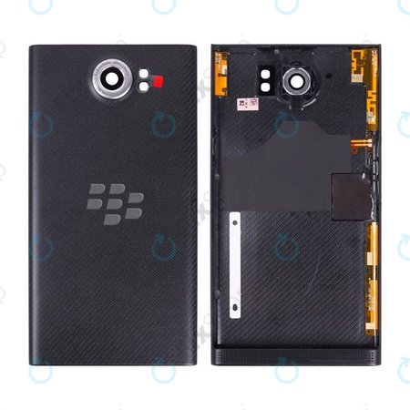 Blackberry Priv - Carcasă Baterie + Sticlă Cameră Spate (Black)