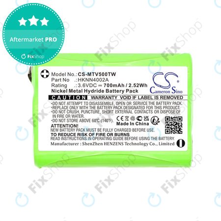 Baterie pentru Motorola Talkabout T280, T200, T82, T82 Extreme, 700mAh, Ni-MH, 3.6V, HKNN4002A, HQ