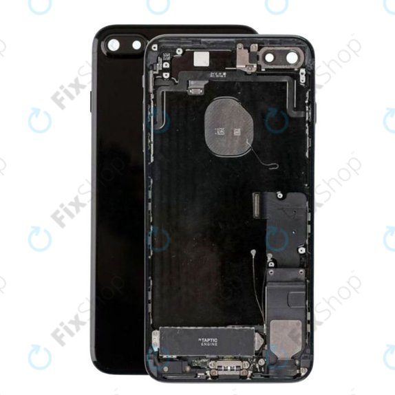 Apple iPhone 7 Plus - Carcasă Spate cu Piese Mici (Jet Black)