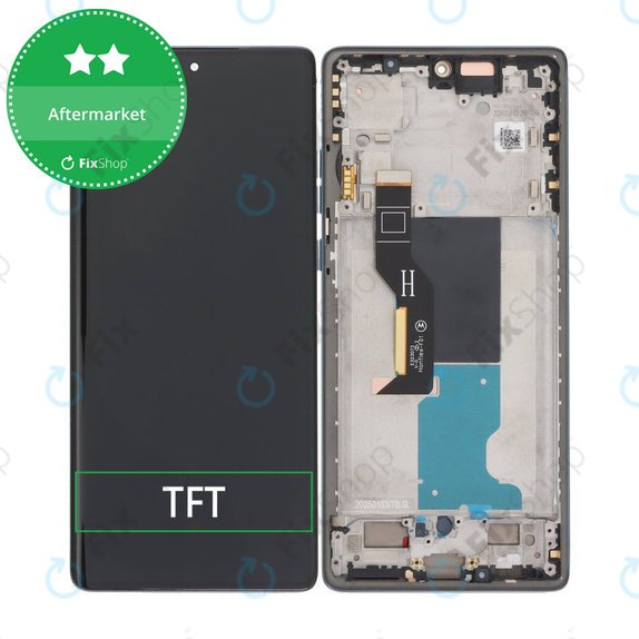 Motorola Edge 50 Fusion - Ecran LCD + Sticlă Tactilă + Ramă (Forest Blue) TFT