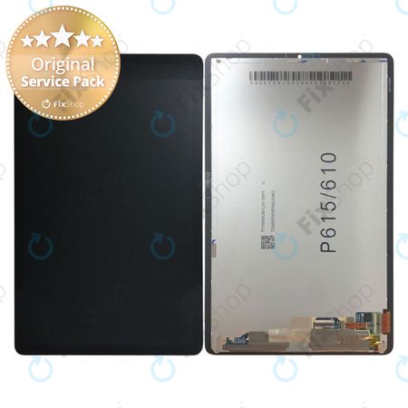 Samsung Galaxy Tab S6 Lite P610, P615 - Ecran LCD + Sticlă Tactilă (Oxford Gray) - GH82-22896A Genuine Service Pack