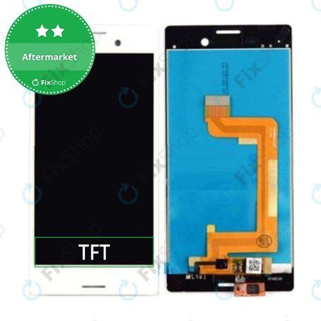 Sony Xperia M4 Aqua E2306 - Ecran LCD + Sticlă Tactilă (Silver) TFT