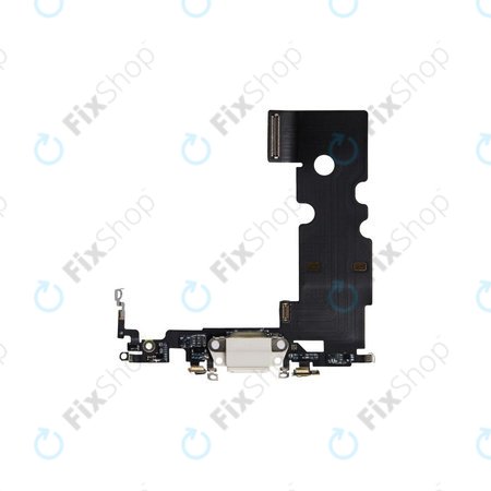 Apple iPhone SE (3rd Gen 2022) - Conector de Încărcare + Cablu Flex (White)