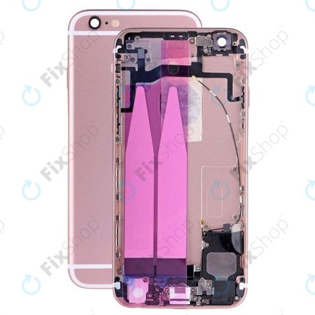 Apple iPhone 6S - Carcasă Spate cu Piese Mici (Rose Gold)