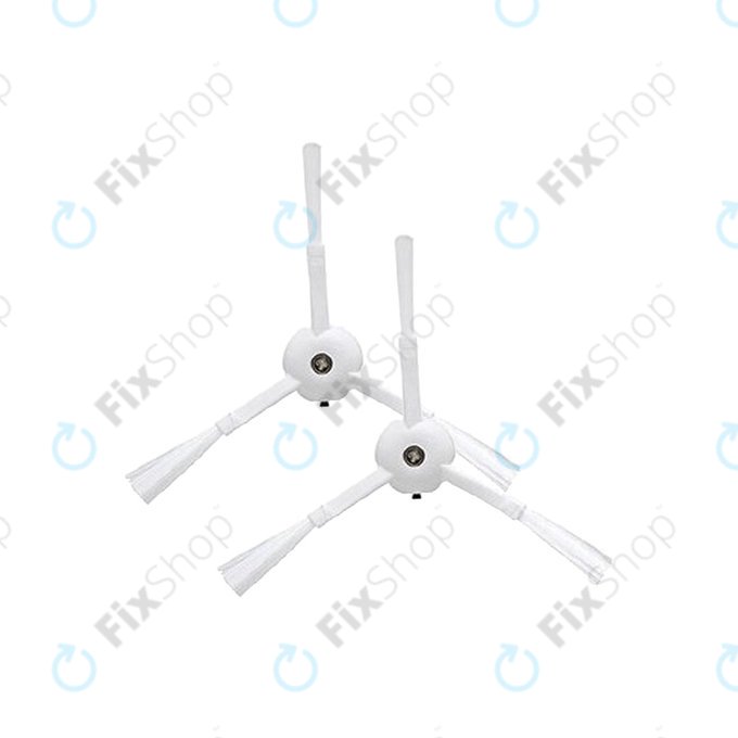 Xiaomi Mi Robot Vacuum Mop-series, Roborock-series, Xiaowa-series - Perie laterală (Alb) - 2buc