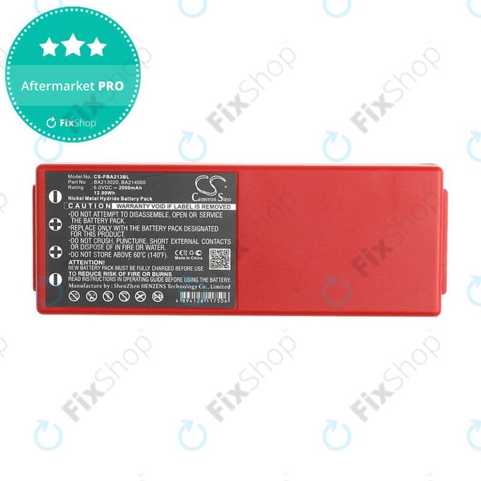 Baterie pentru HBC Radiomatic Spectrum, 2000mAh, Ni-MH, 6V, BA214061, HQ