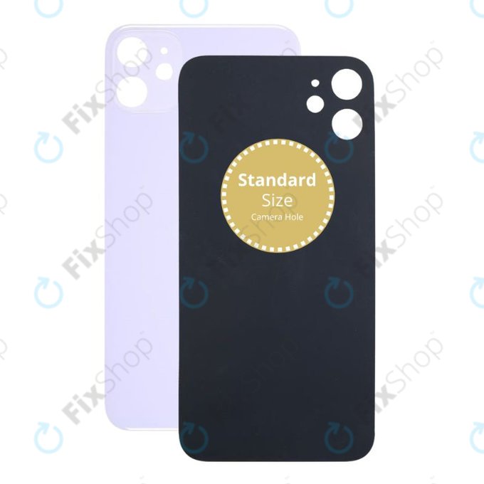 Apple iPhone 11 - Sticlă Carcasă Spate (Purple)