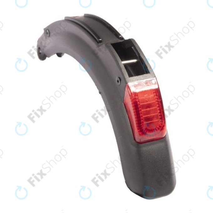 Kugoo S3 - Aripă Spate cu Lumină și Cablu (Black)