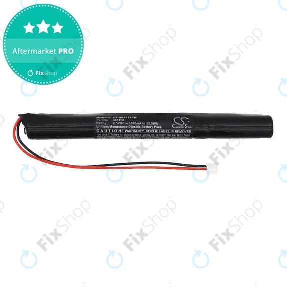 Baterie pentru Hilti 120-ME, GX 120 ME, 3000mAh, Li-MnO2, 4.5V, 381458, HQ