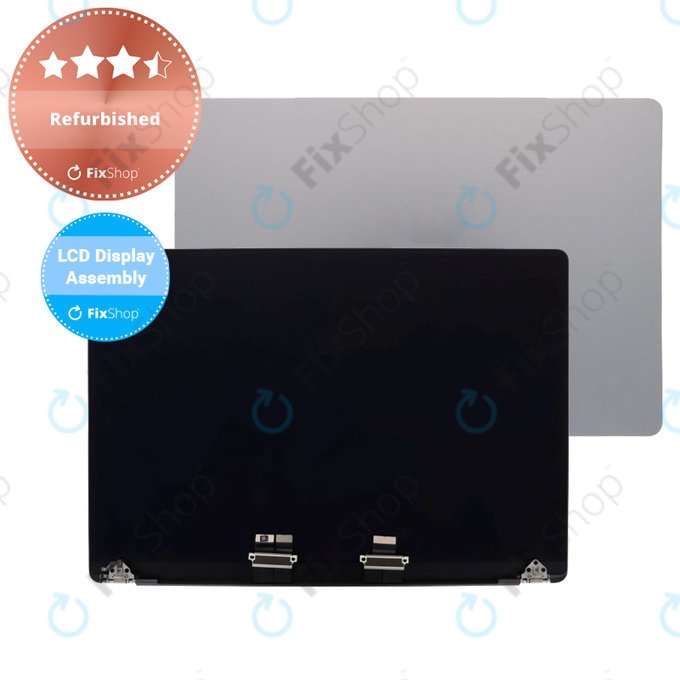 Apple MacBook Pro 16" M1 Max A2485 (2021) - Ecran LCD + Sticlă Frontală + Carcasă Spate (Space Gray) Refurbished