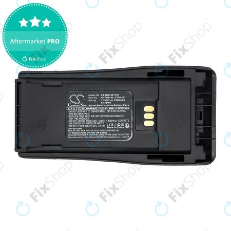 Baterie pentru Motorola CP, EP, GP, PM-series, 2500mAh, Ni-MH, 7.5V, PMNN4081, HQ