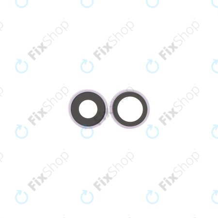 Apple iPhone 17 - Sticlă Cameră Spate cu Ramă (Lavender) - 2buc