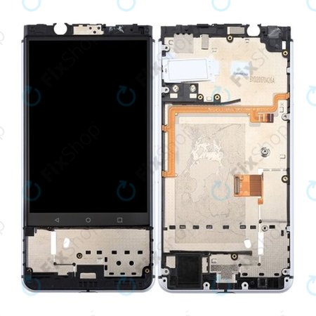 Blackberry Keyone - Ramă Frontală (Argintiu)