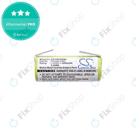 Baterie pentru Oral-B Triumph 4000, 2000mAh, Ni-MH, 1.2V, 3761, HQ