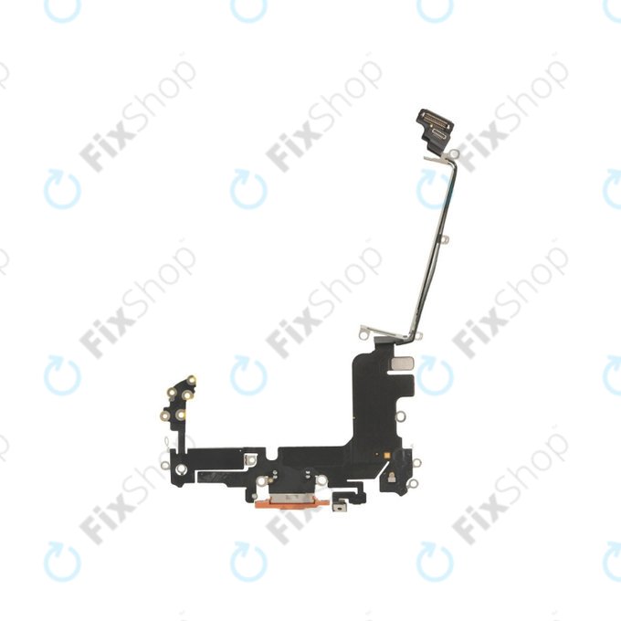 Apple iPhone 17 Pro - Conector de Încărcare + Cablu Flex (Orange)
