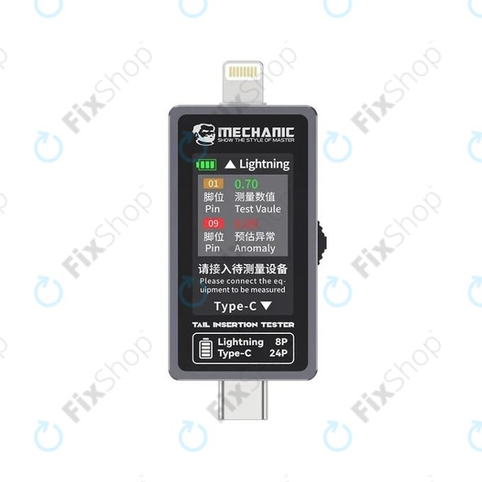 Mechanic T-824 - Tester port de încărcare