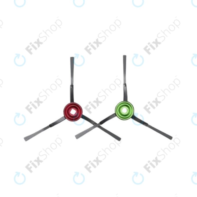 Ecovacs Deebot N-series, T-series, Ozmo-series, X-series - Perie laterală (Negru) - 2buc