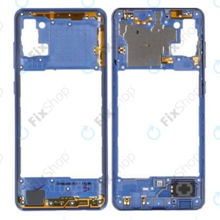 Samsung Galaxy A31 A315F - Ramă Mijlocie (Prism Crush Blue) - GH98-45428D Genuine Service Pack