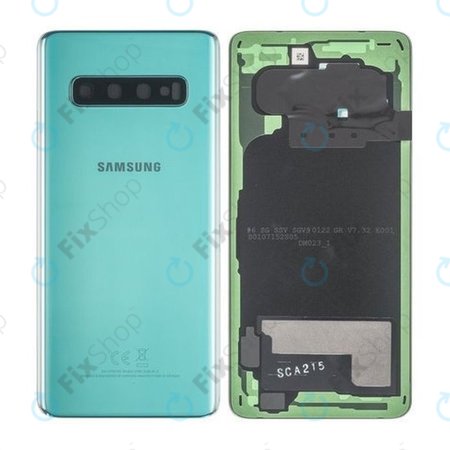 Samsung Galaxy S10 G973F - Carcasă Baterie (Prism Green) - GH82-18378E Genuine Service Pack