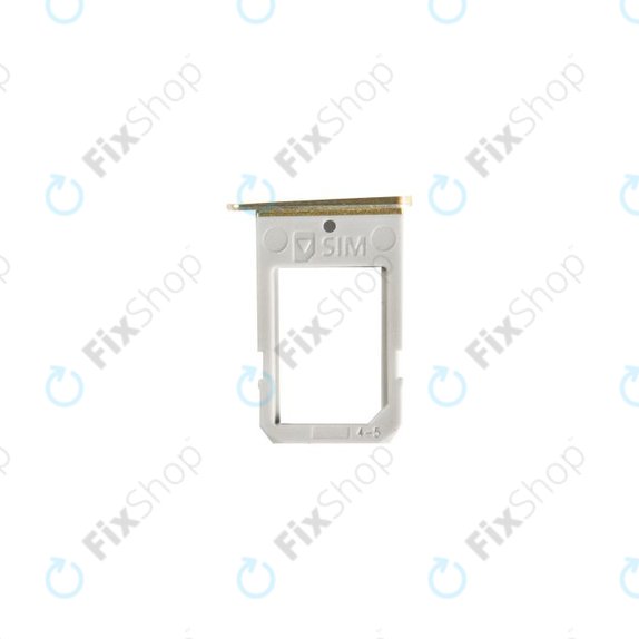 Samsung Galaxy S6 Edge G925F - Slot SIM (Gold Platinum) - GH98-35872C Genuine Service Pack