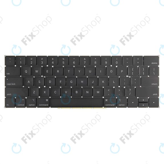 Apple MacBook Pro 13" A1989 (2018 - 2019), 15" A1990 (2018) - Tastatură US