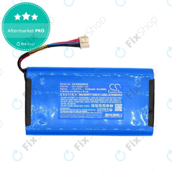 Baterie pentru Ecovacs Deebot X2 Omni, 5900mAh, Li-Ion, 14.4V, 201-2228-1457, HQ