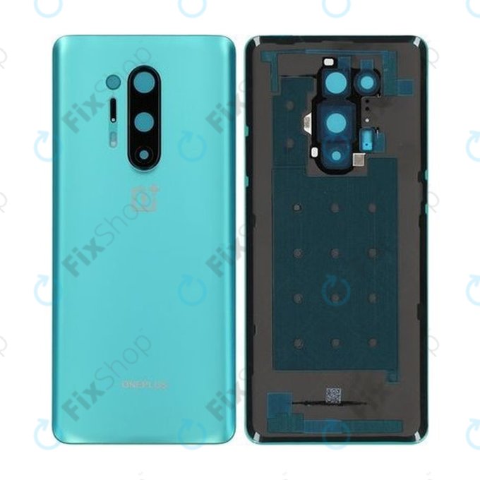 OnePlus 8 Pro - Carcasă Baterie (Glacial Green) - 1091100174 Genuine Service Pack