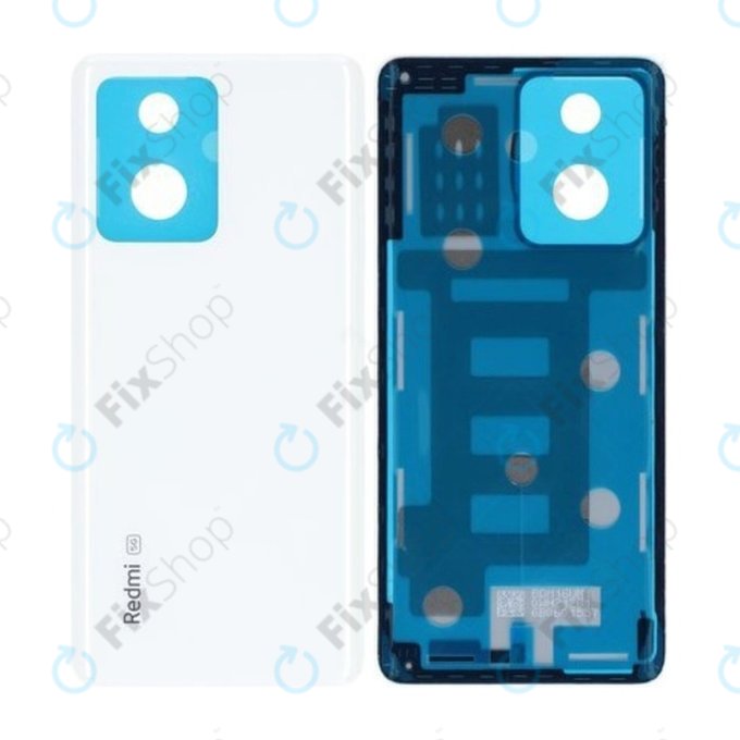 Xiaomi Redmi Note 12 Pro+ 5G - Carcasă Baterie (Polar White) - 1610111000837A Genuine Service Pack