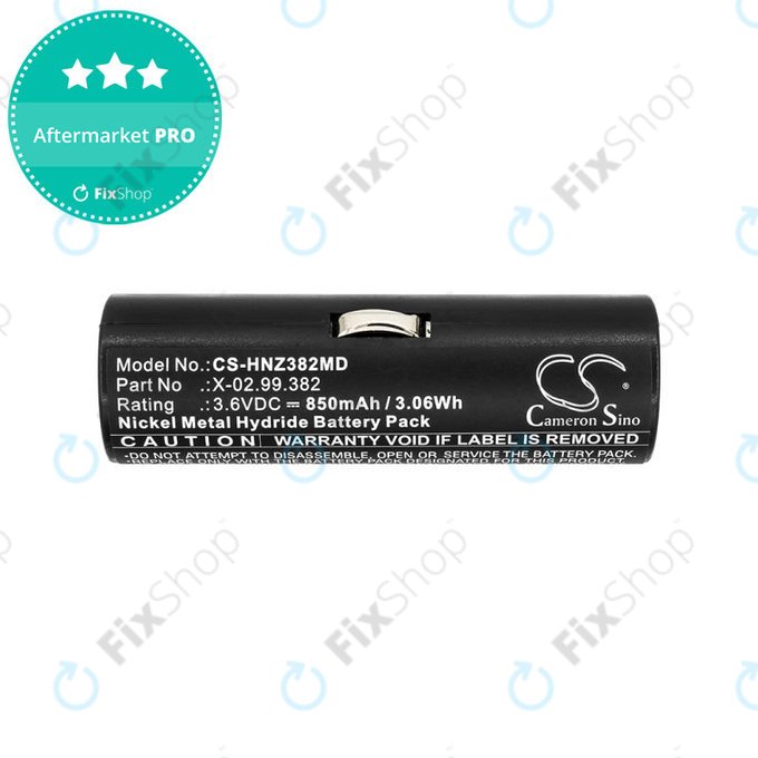 Baterie pentru Heine Beta Handles, Heine Ophthalmoscope Beta 200, 850mAh, Ni-MH, 3.6V, X-02.99.382, BATT/110904-A1, HQ