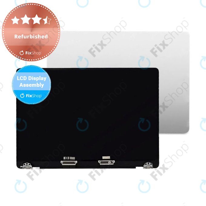 Apple MacBook Pro 14" A2918 M3 (2023) - Ecran LCD + Sticlă Frontală + Carcasă Spate (Silver) Refurbished