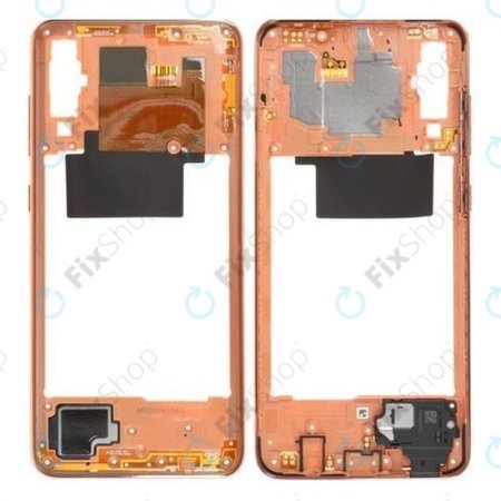 Samsung Galaxy A70 A705F - Ramă Mijlocie (Coral) - GH97-23258D Genuine Service Pack