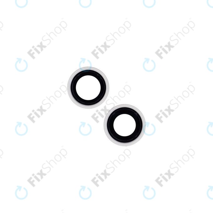 Apple iPhone 14, 14 Plus - Sticlă Cameră Spate cu Ramă (Starlight) - 2buc