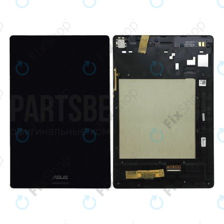 Asus ZenPad S 8.0 Z580CA - Ecran LCD + Sticlă Tactilă + Ramă (Negru) - 90NP01M1-R20020