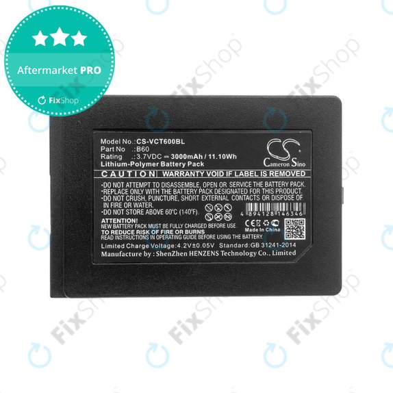 Baterie pentru Vectron Mobilepro 3, Vectron Mobilepro III, 3000mAh, Li-Pol, 3.7V, B60, HQ