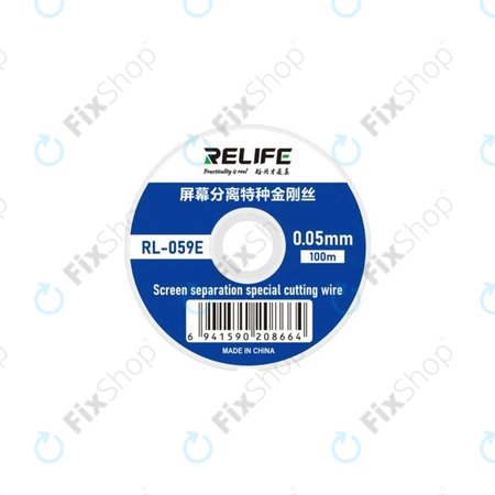 Relife RL-059E - Sârmă pentru Separarea Ecranelor LCD (0.05mm x 100M)