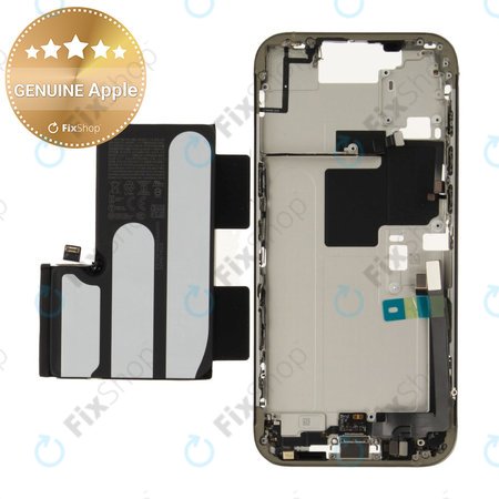 Ramă Mijlocie cu Baterie iPhone 16 Pro Max | Natural Titanium | ZD076-00696 | Genuine Apple