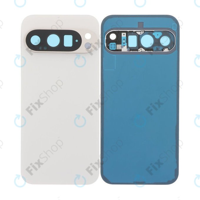 Google Pixel 9 Pro - Carcasă Baterie Complet (Porcelain)