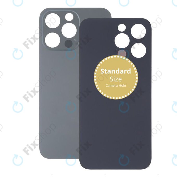 Apple iPhone 13 Pro - Sticlă Carcasă Spate (Graphite)