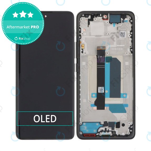 Xiaomi Redmi Note 14 Pro+ 5G 24094RAD4G - Ecran LCD + Sticlă Tactilă + Ramă (Midnight Black) OLED