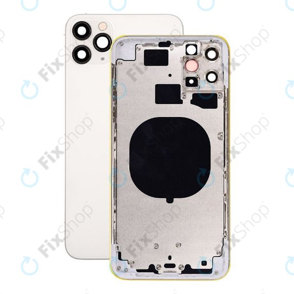 Apple iPhone 11 Pro Max - Carcasă Spate (Silver)