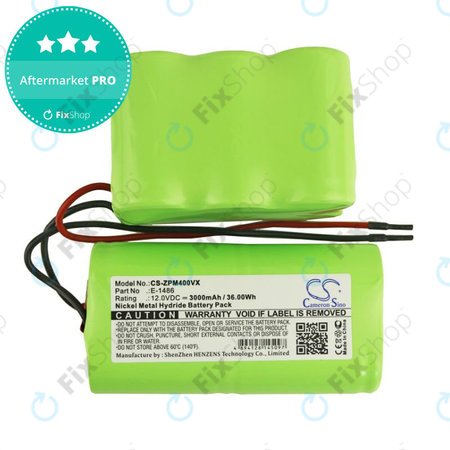 Baterie pentru Zepter PWC 400 Turbohandy, 3000mAh, Ni-MH, 12V, E-1486, HQ