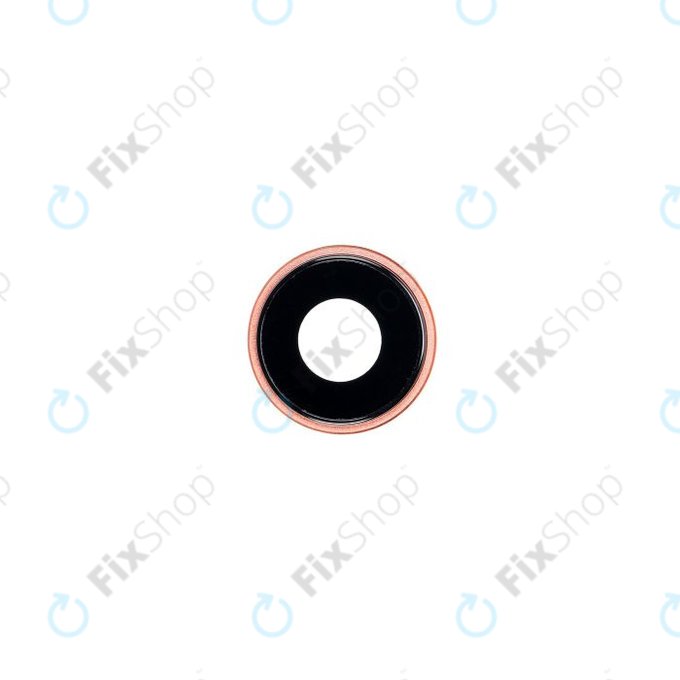 Apple iPhone XR - Sticlă Cameră Spate cu Ramă (Coral)