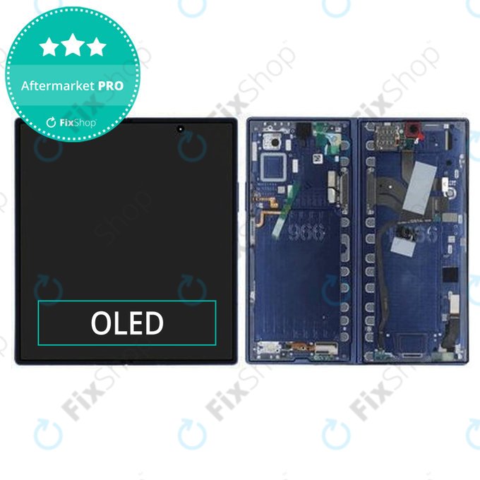 Samsung Galaxy Z Fold 7 F966B - Ecran LCD + Sticlă Tactilă + Ramă (Blue Shadow) OLED
