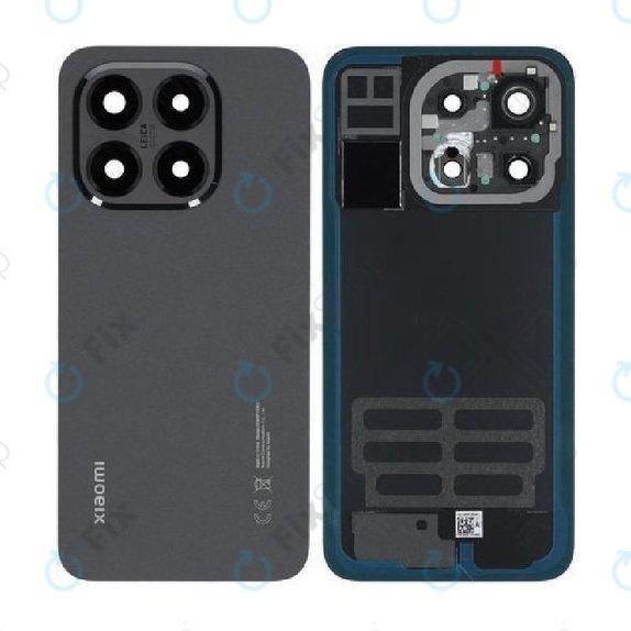 Capac baterie pentru Xiaomi 15T 5G, Black, 5600090O12A00, Genuine Service Pack