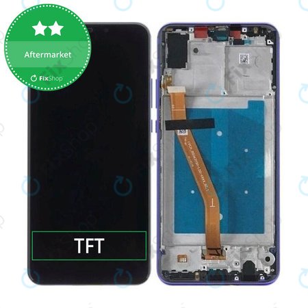 Huawei Nova 3 - Ecran LCD + Sticlă Tactilă + Ramă (Iris Purple) TFT