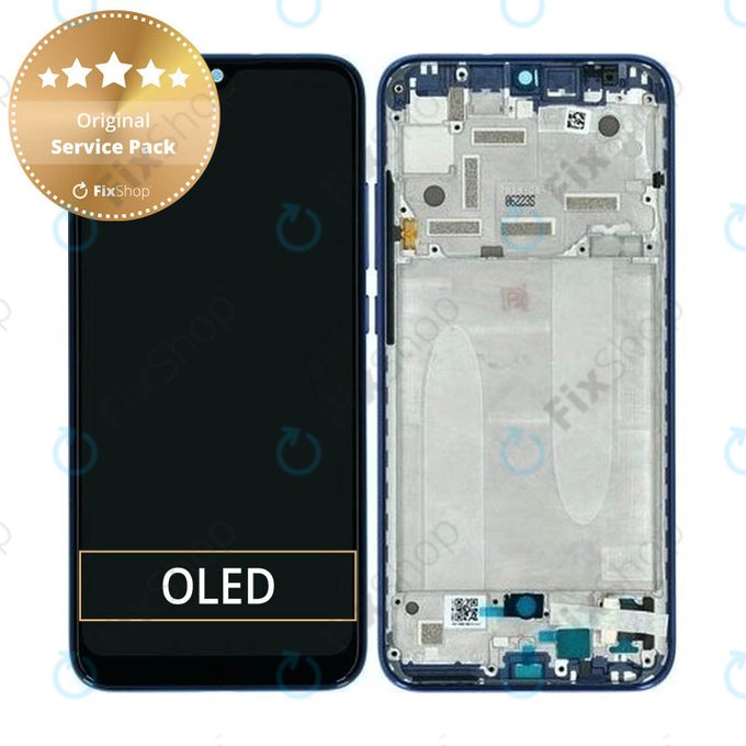 Xiaomi Mi A3 - Ecran LCD + Sticlă Tactilă + Ramă (Not just Blue) - 5610100380B6 Genuine Service Pack